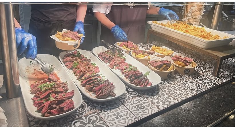 De Boeuf team at service pass